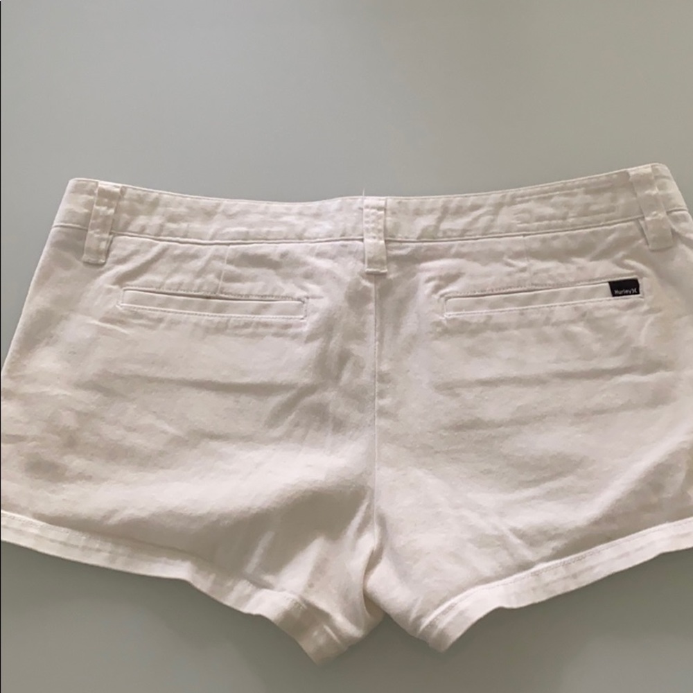 Hurley white shorts. Size 11.